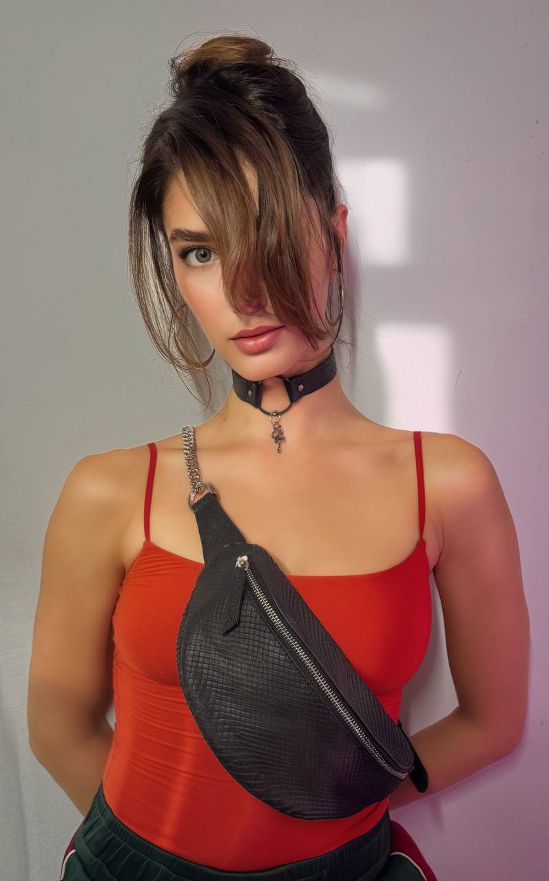 CrossBody Bag Python Leather